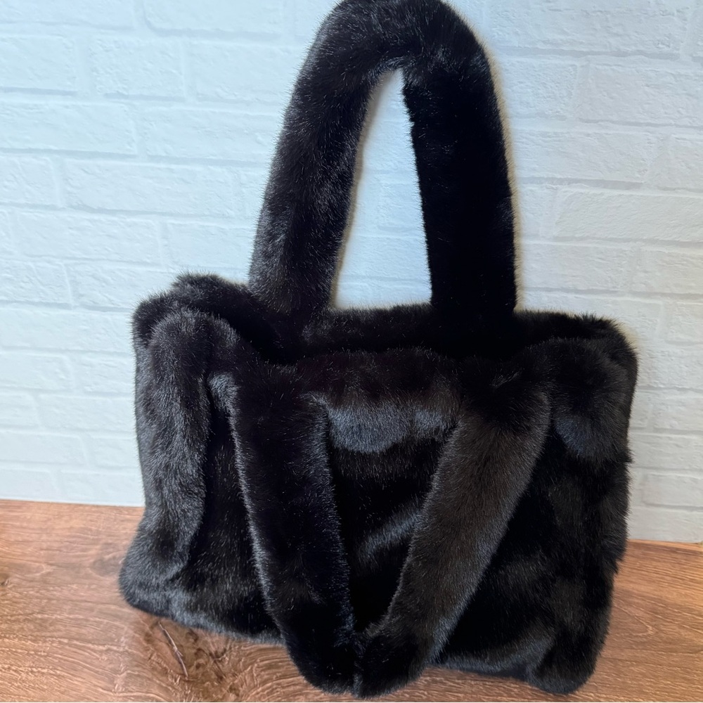 Faux Fur Tote